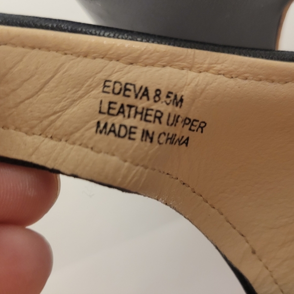 POUR LA VICTOIRE BLACK SLINGBACKS Sz 8.5 - Picture 4 of 12